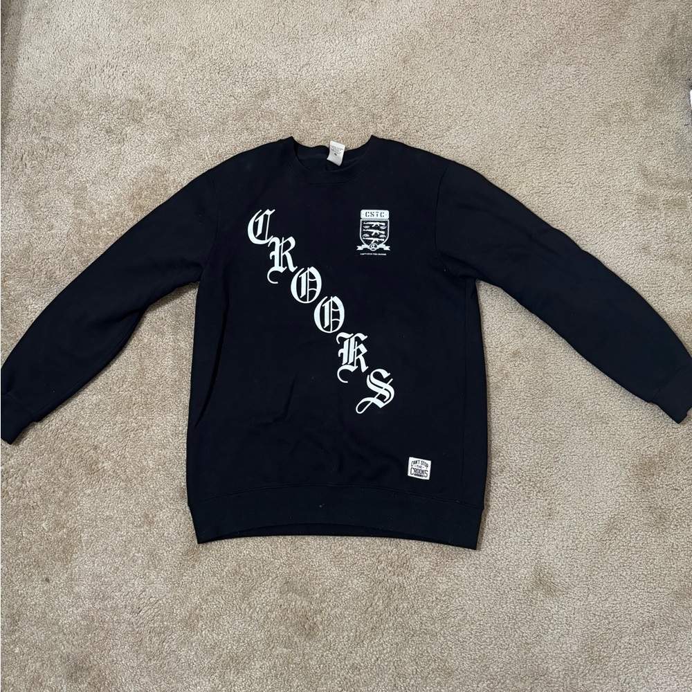 Crooks and castles crew neck XL